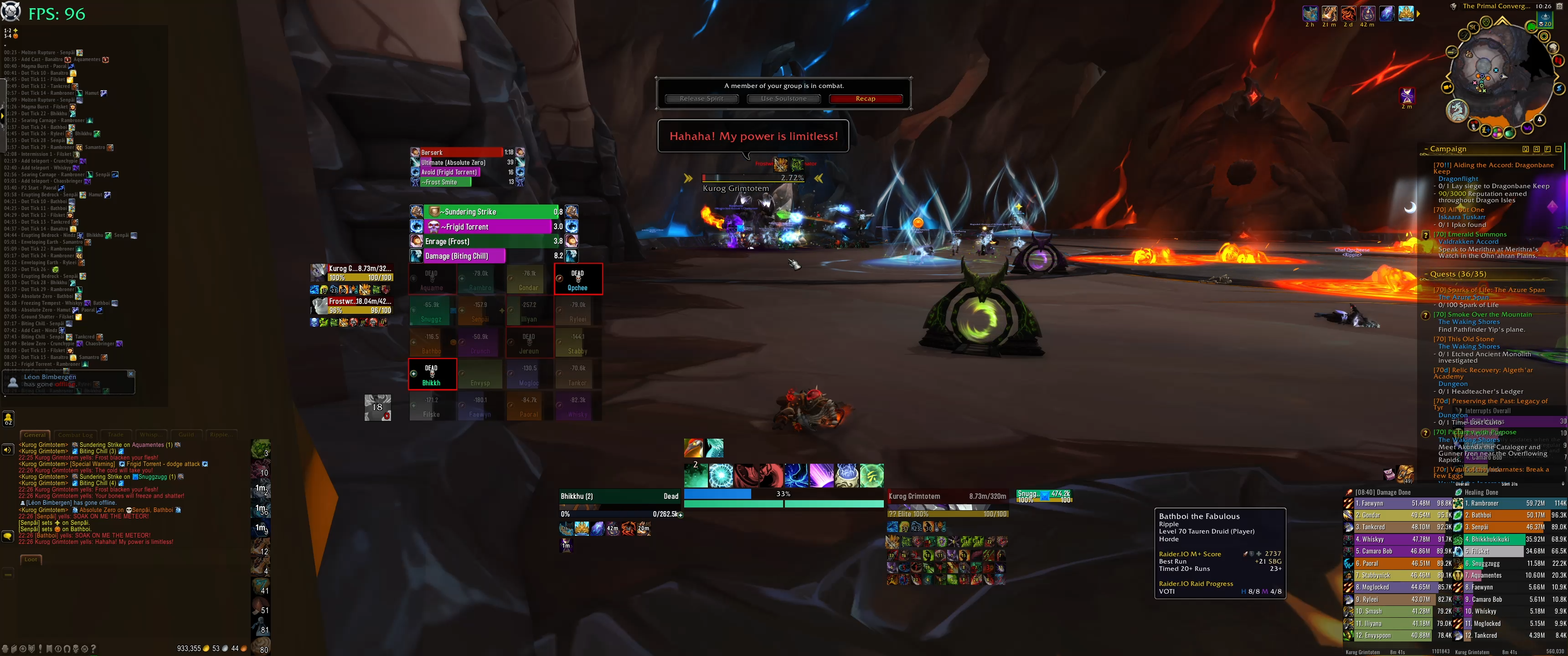 Kurog 2%! Still recruiting DPS!