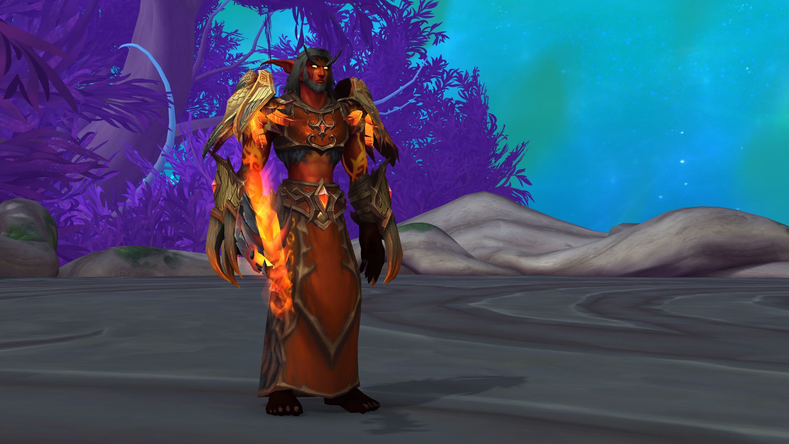 Tindral Sageswift, Seer of the Flame Down! (8/9HC)
