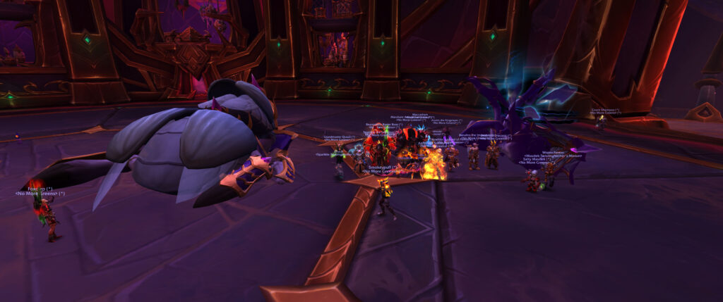 Silken Court Heroic down (7/8HC) and first Mythic boss progression in week 2
