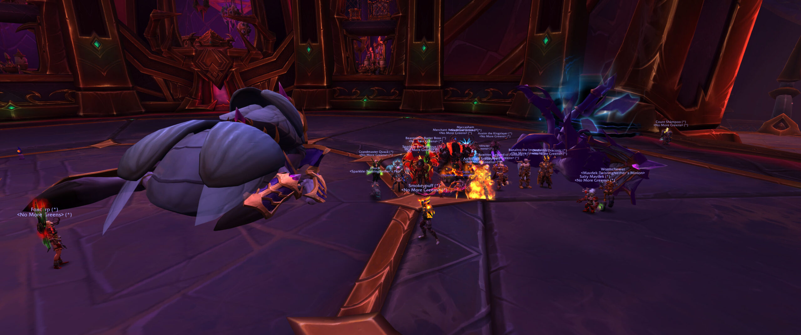 Silken Court Heroic down (7/8HC) and first Mythic boss progression in week 2