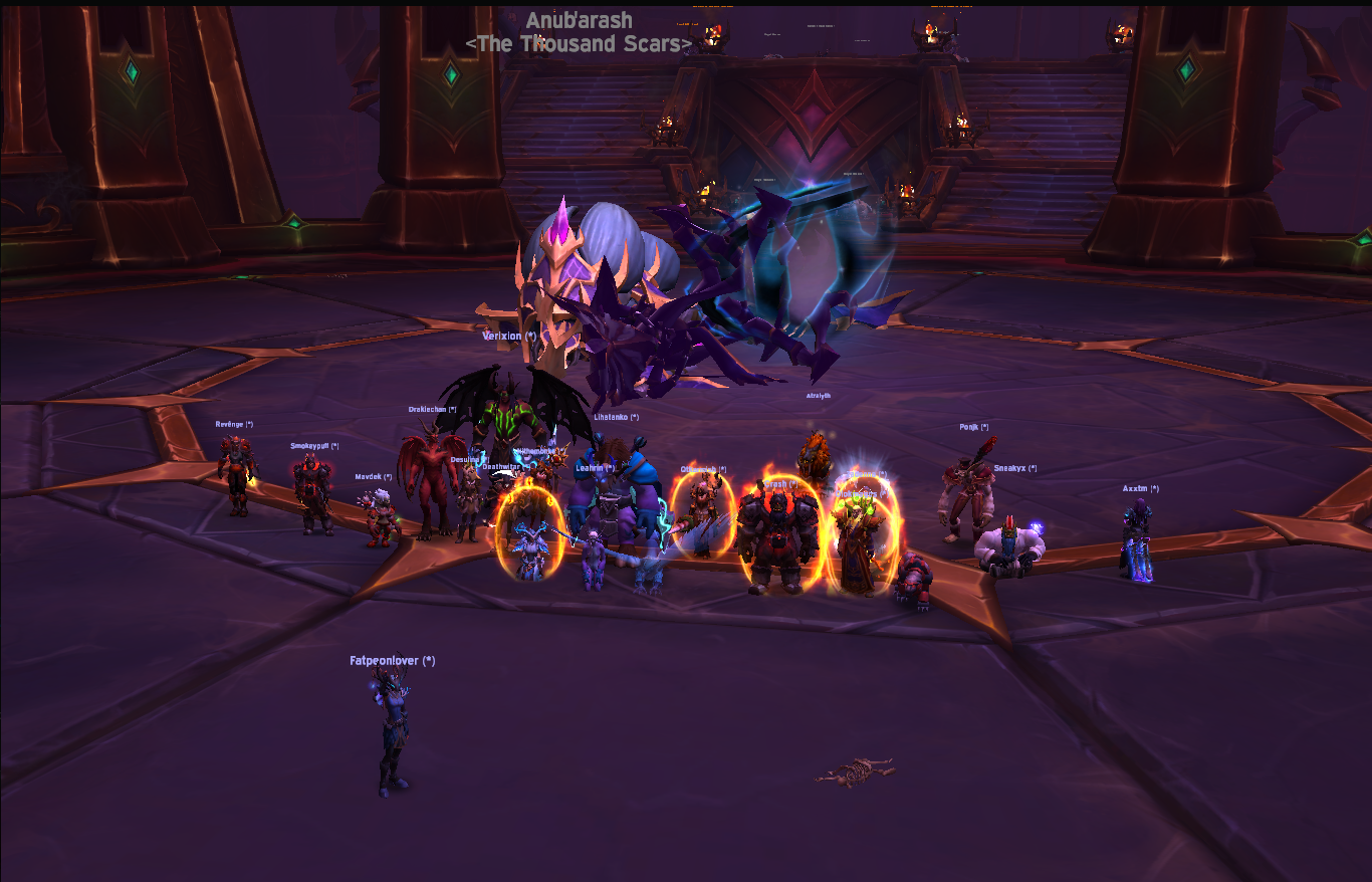 The Silken Court Down! (7/8M)